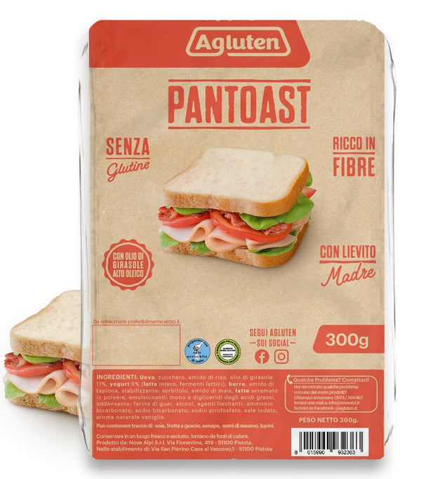 Pantoast Bianco - Agluten