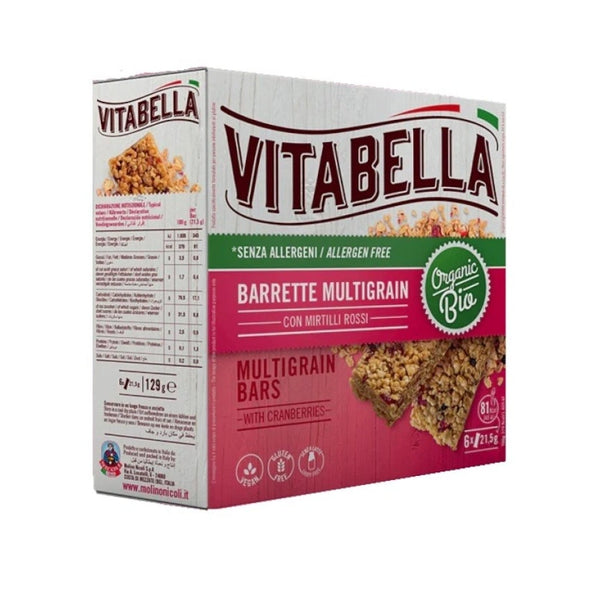 Barrette Multigrain - Mirtilli Rossi -  Vitabella