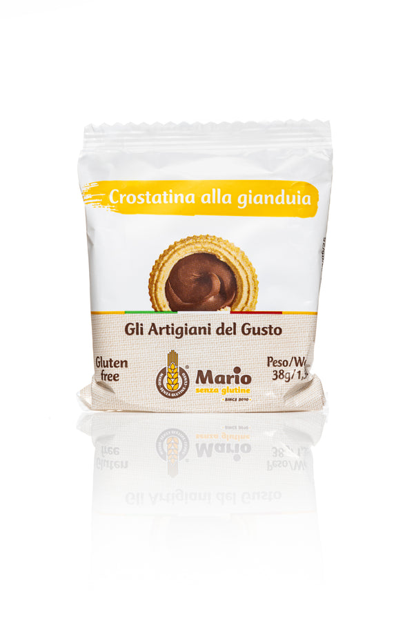 Crostatina alla Gianduia Senza Glutine Monoporzione – Mario Senza Glutine