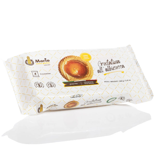 Crostatina all’Albicocca  100% Italiane - Mario senza glutine
