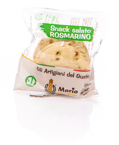 Snack Salato Gusto Rosmarino Monoporzione  – Mario Senza Glutine