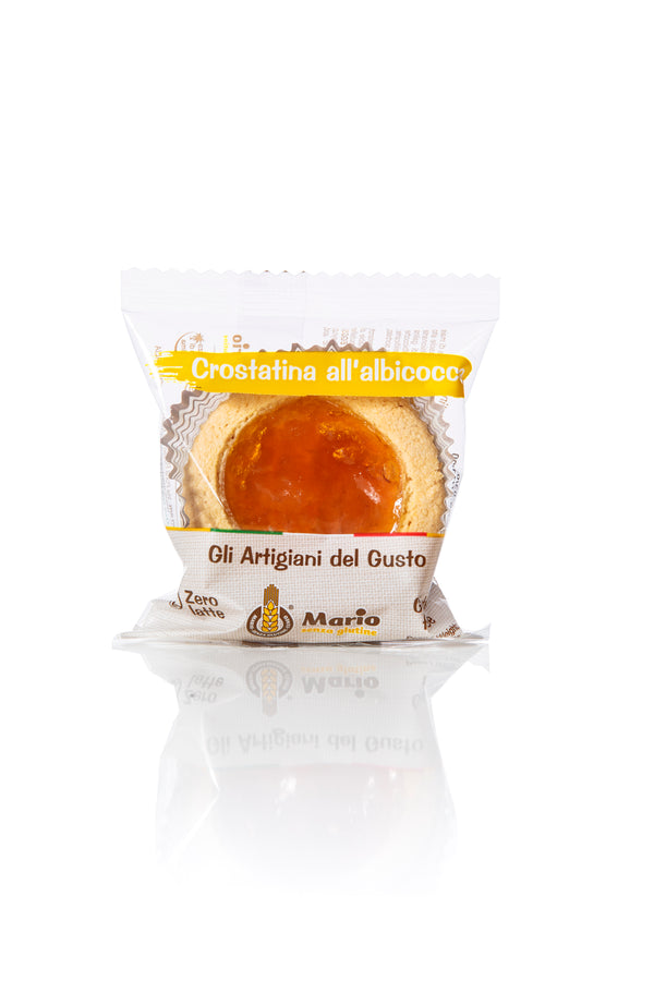 Crostatina all'Albicocca Senza Glutine Monoporzione – Mario Senza Glutine