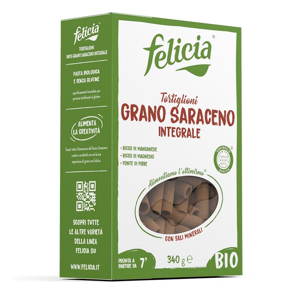 Tortiglioni - grano saraceno integrale - Felicia