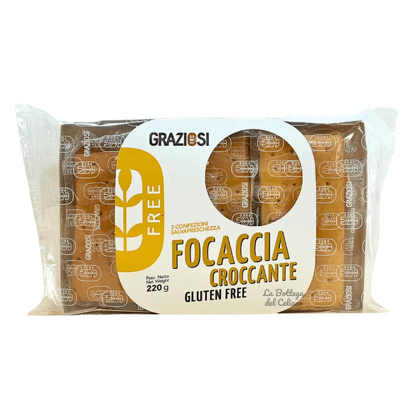 Focaccia croccante - Graziosi